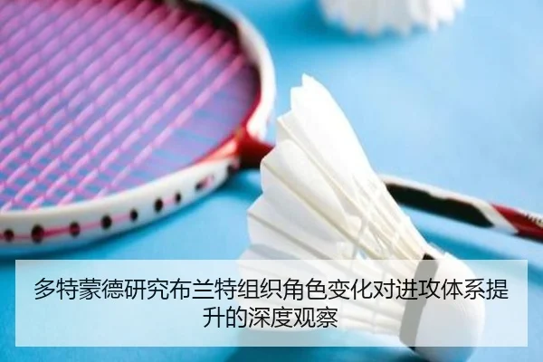 多特蒙德研究布兰特组织角色变化对进攻体系提升的深度观察